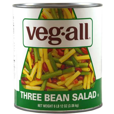 VEG-ALL Veg-All 3 Bean Salad 108 oz., PK6 F003710006053